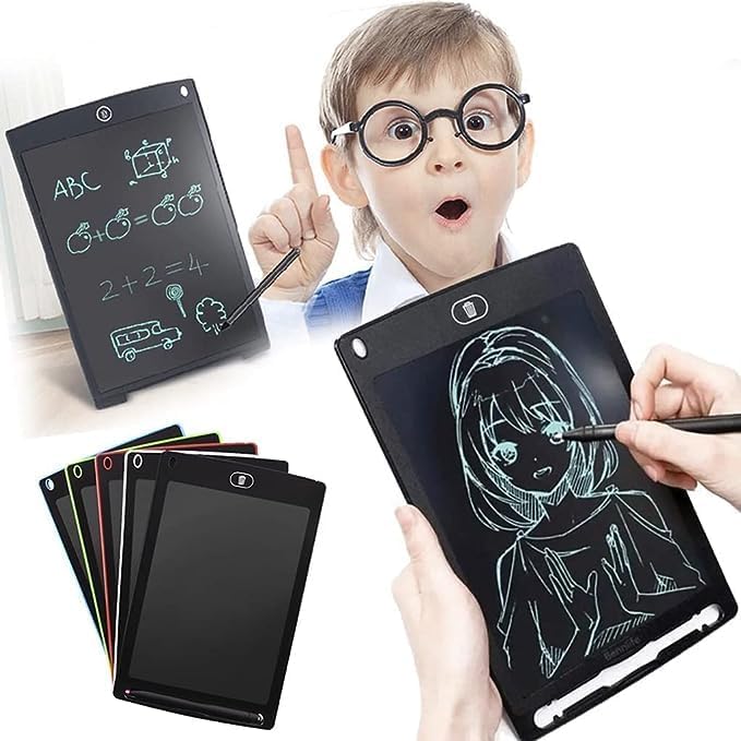 12" INCH LCD WRITING TABLET – DIGITAL DRAWING PAD WITH DELETE LOCK, PORTABLE NOTE BOARD FOR KIDS & ADULTS