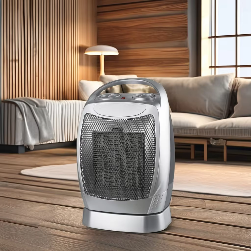 ELECTRIC ROOM HEATER WITH THERMOSTAT CONTROL & FAST HEATING