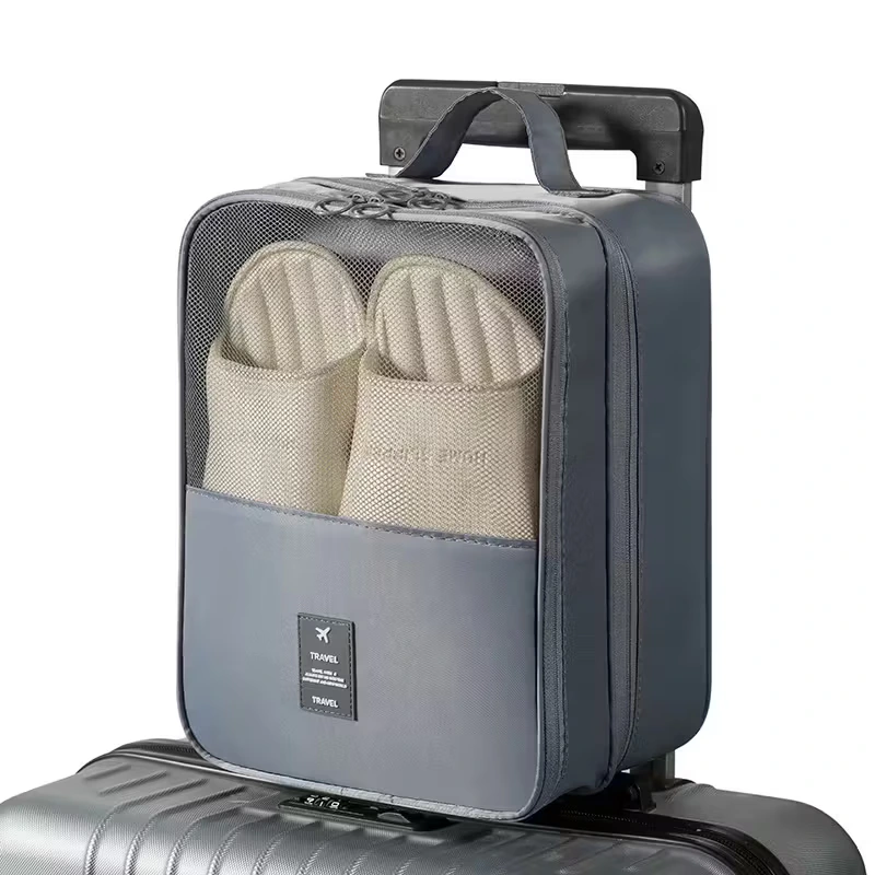 WATERPROOF TRAVEL SHOE STORAGE BAG (ASH)
